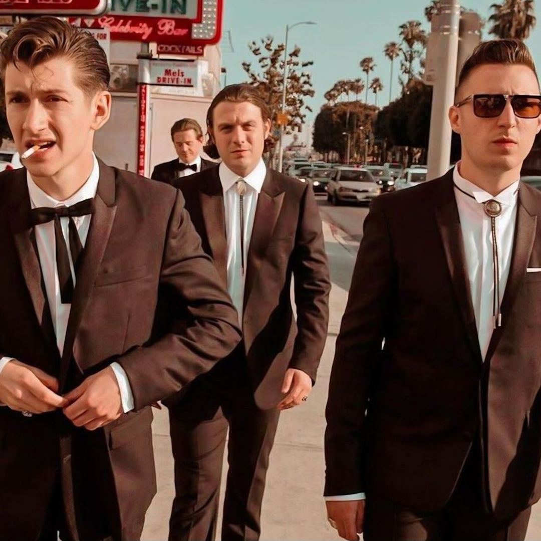 Arctic Monkeys custom embroidered jackets, vests, and vintage style Artic Monkeys tees