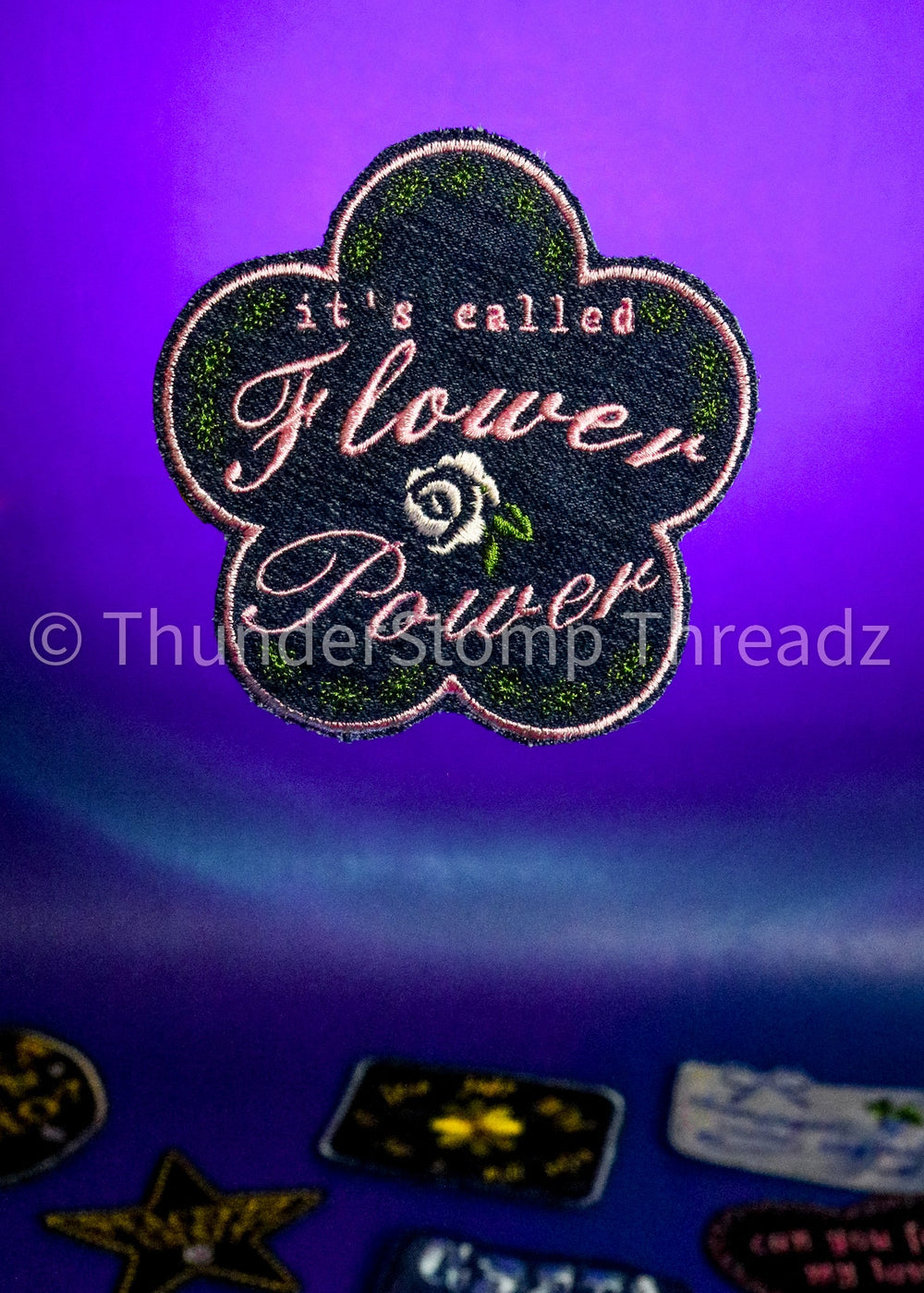 Flower Power GVF Patch - Patches ThunderStomp Threadz