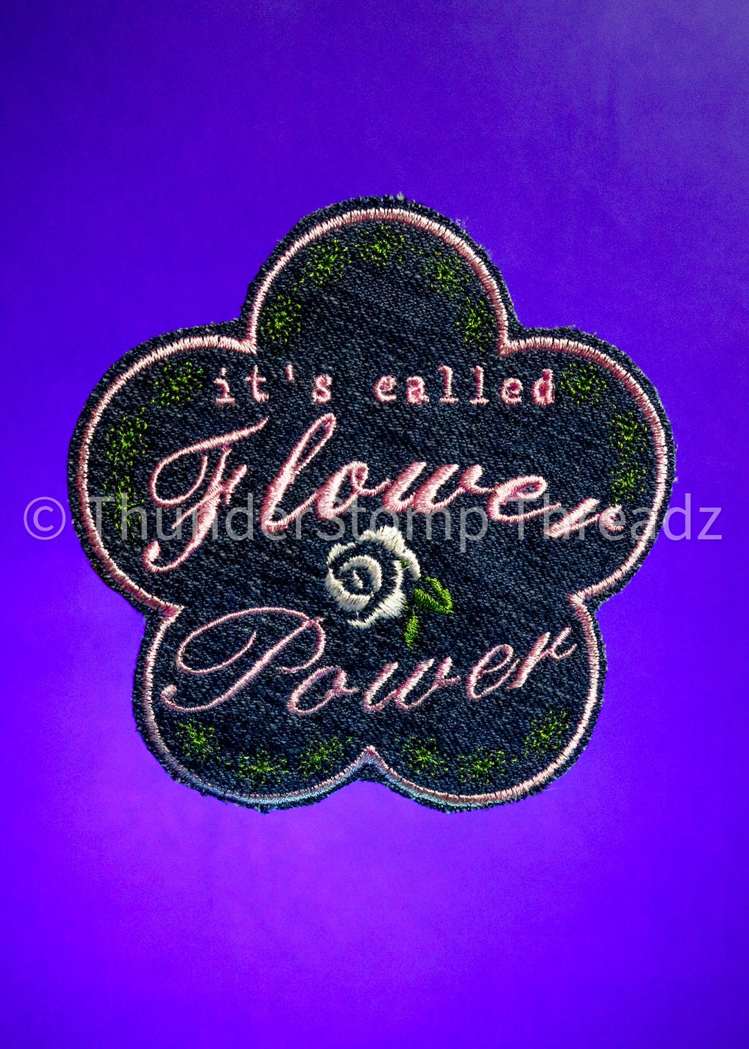Flower Power GVF Patch - Patches ThunderStomp Threadz