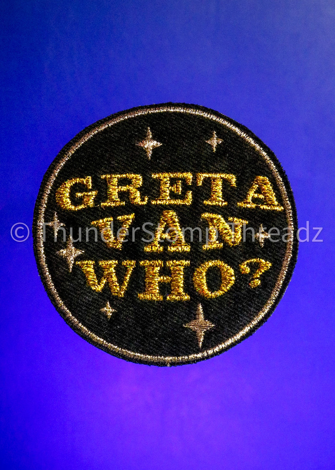 Shiny Greta Van Who Patch - Patches ThunderStomp Threadz