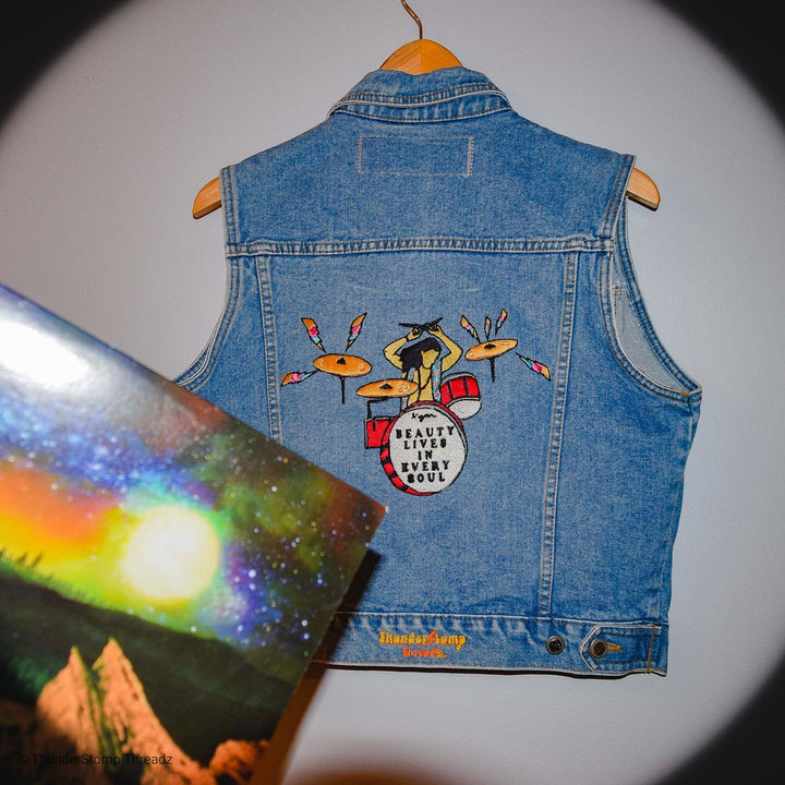 Jackets Damn Daniel! Custom- Greta Van Fleet Inspired - ThunderStomp Threadz Longsleeve / Darkwash / Adult XS