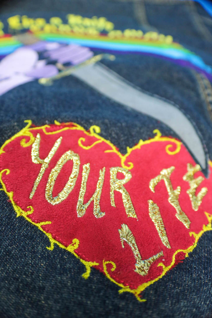 Jackets Deadly Love Custom- Rainbow Inspired - ThunderStomp Threadz