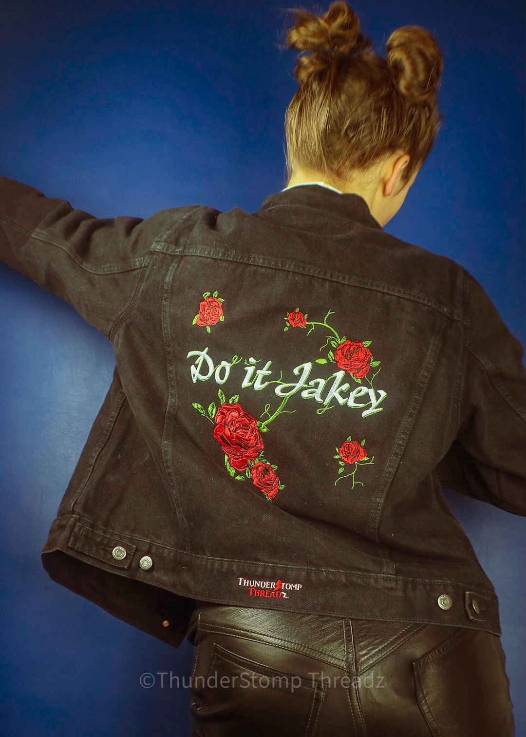 Jackets Do It Jakey! Custom- GVF Inspired - ThunderStomp Threadz Blackwash / Longsleeve / Adult XS