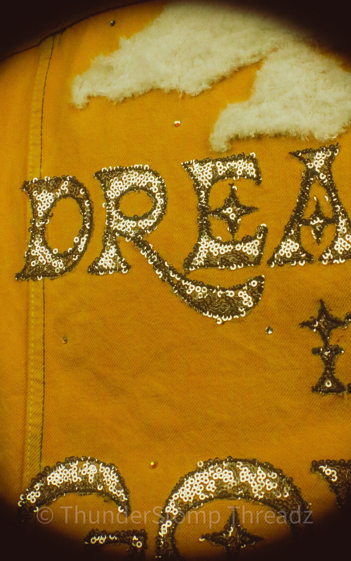 Jackets Dreams in Gold Custom - ThunderStomp Threadz