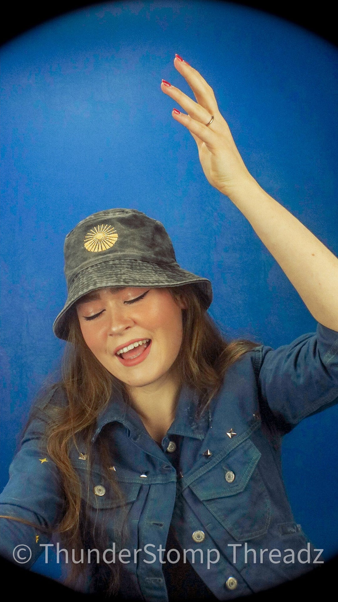 Hats Garden's Gate Embroidered Bucket Hats - ThunderStomp Threadz