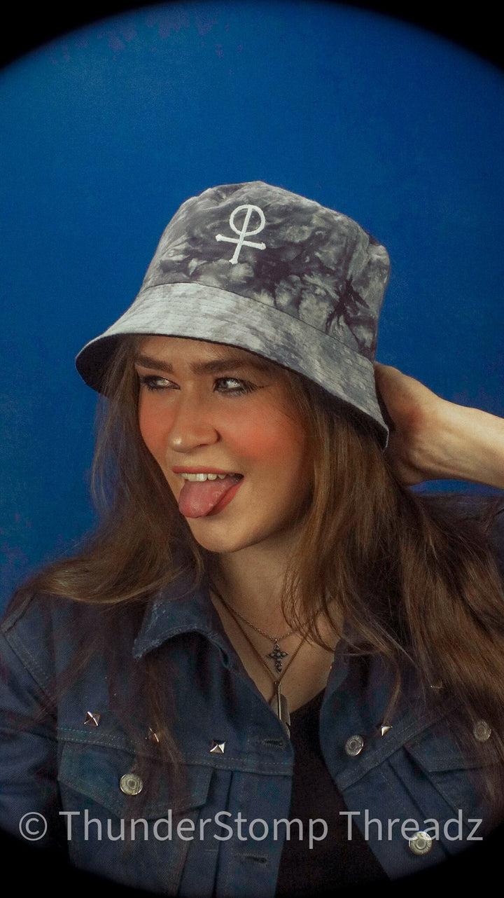 Hats Garden's Gate Embroidered Bucket Hats - ThunderStomp Threadz Age of the Caravel / Solid Vintage Wash