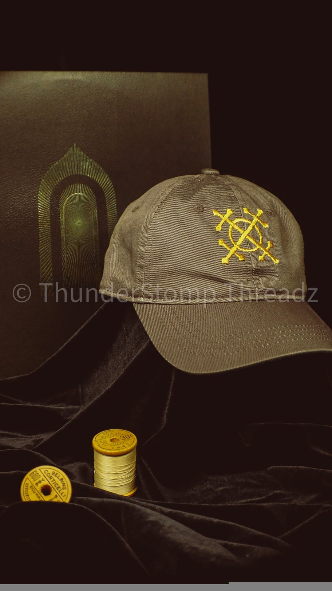 Garden's Gate Embroidered Dad Hats - Hats ThunderStomp Threadz