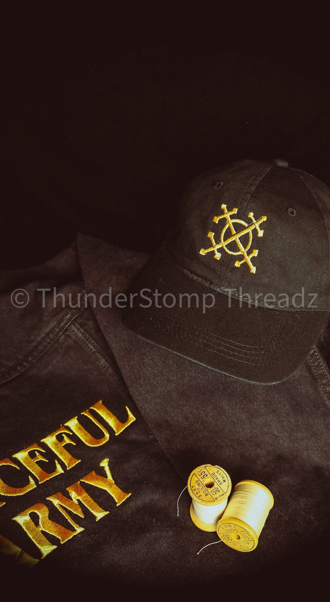 Garden's Gate Embroidered Dad Hats - Hats ThunderStomp Threadz