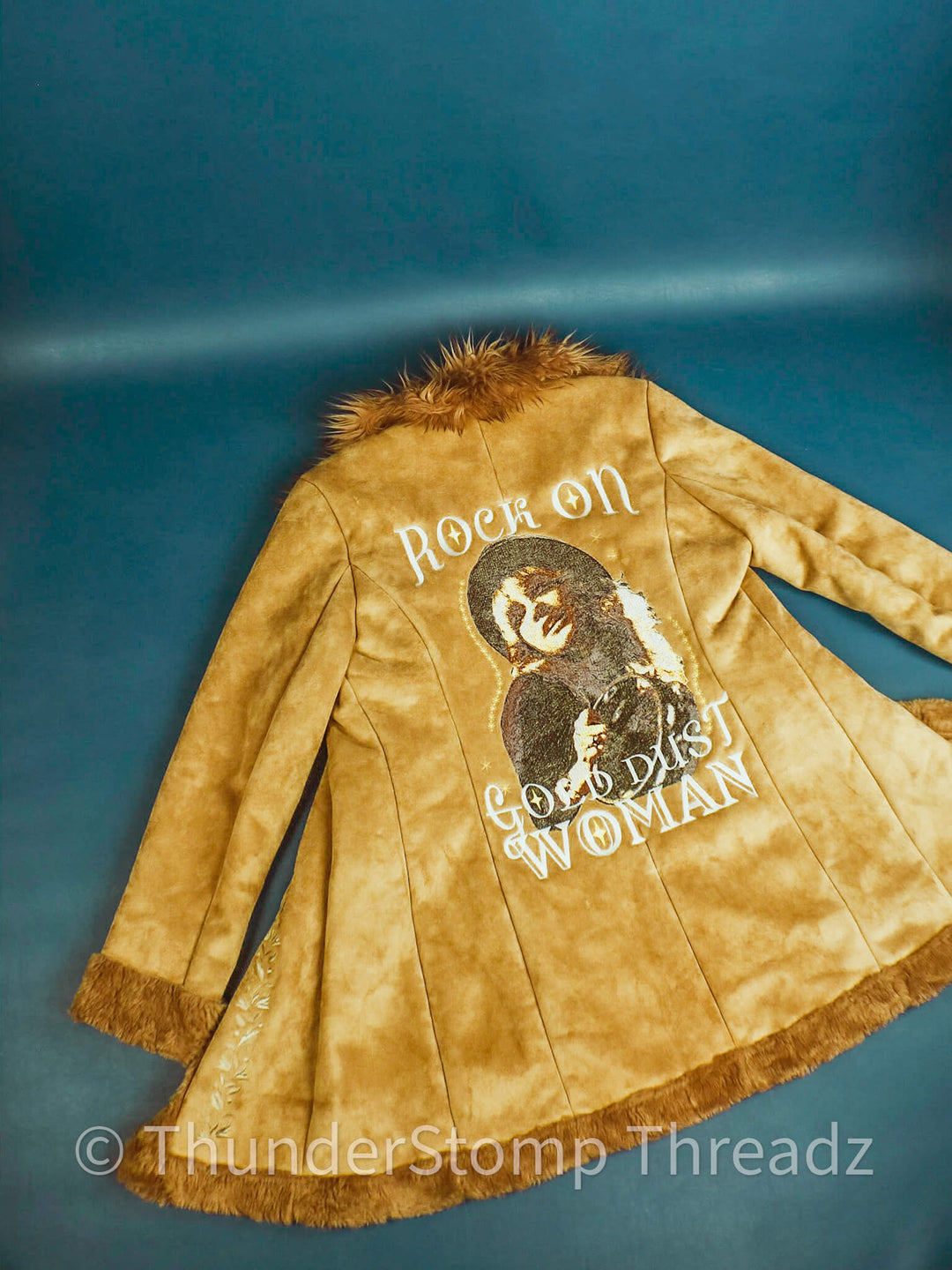 Jackets Gold Dust Woman Custom - ThunderStomp Threadz