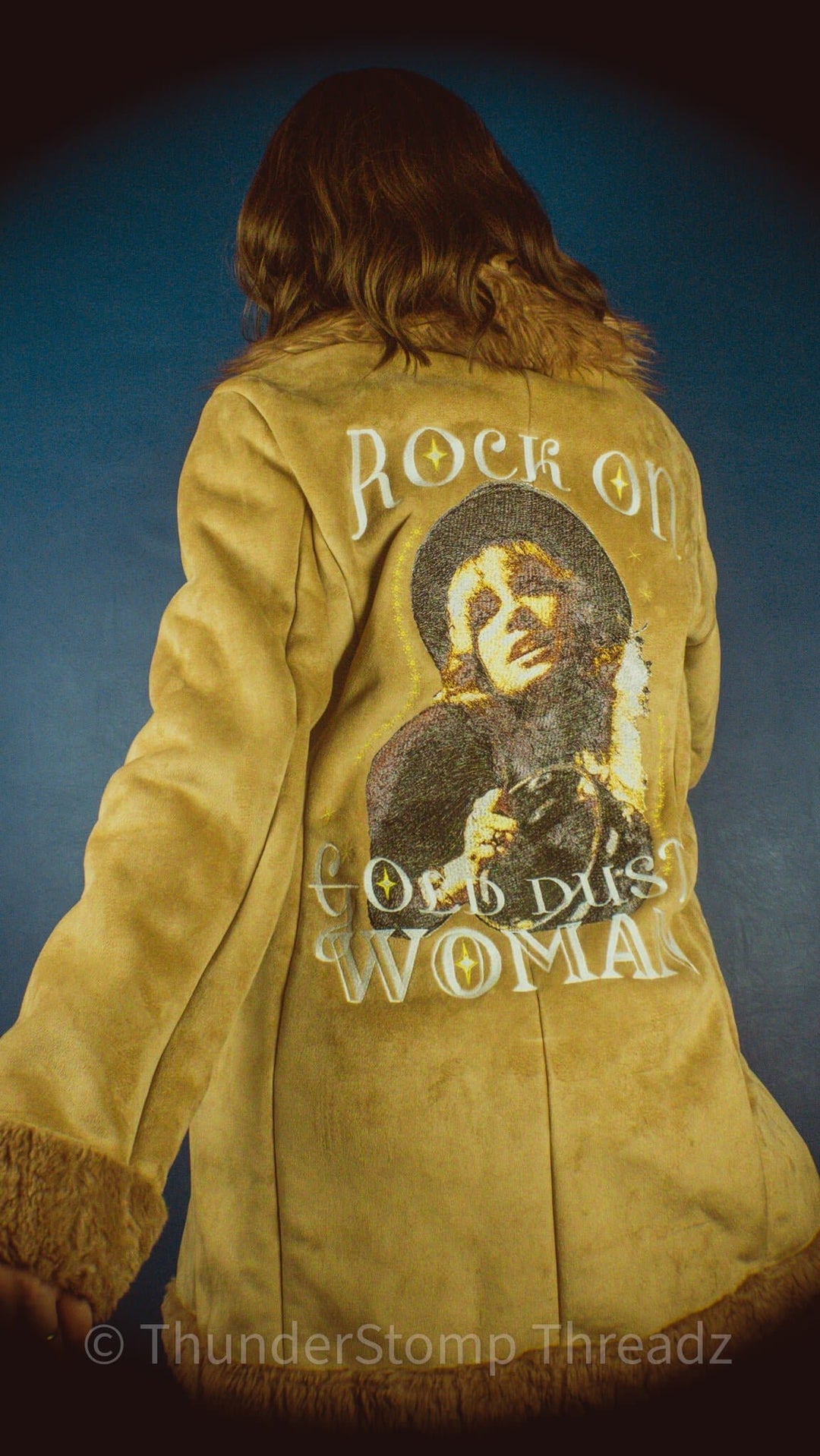 Jackets Gold Dust Woman Custom - ThunderStomp Threadz