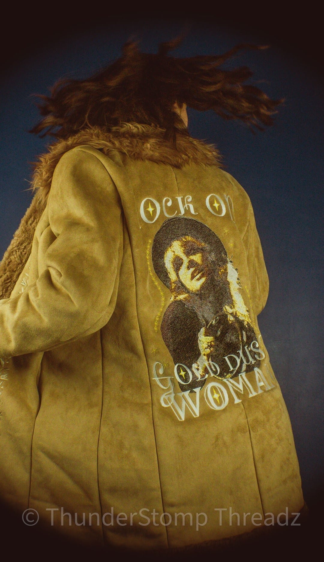 Jackets Gold Dust Woman Custom - ThunderStomp Threadz