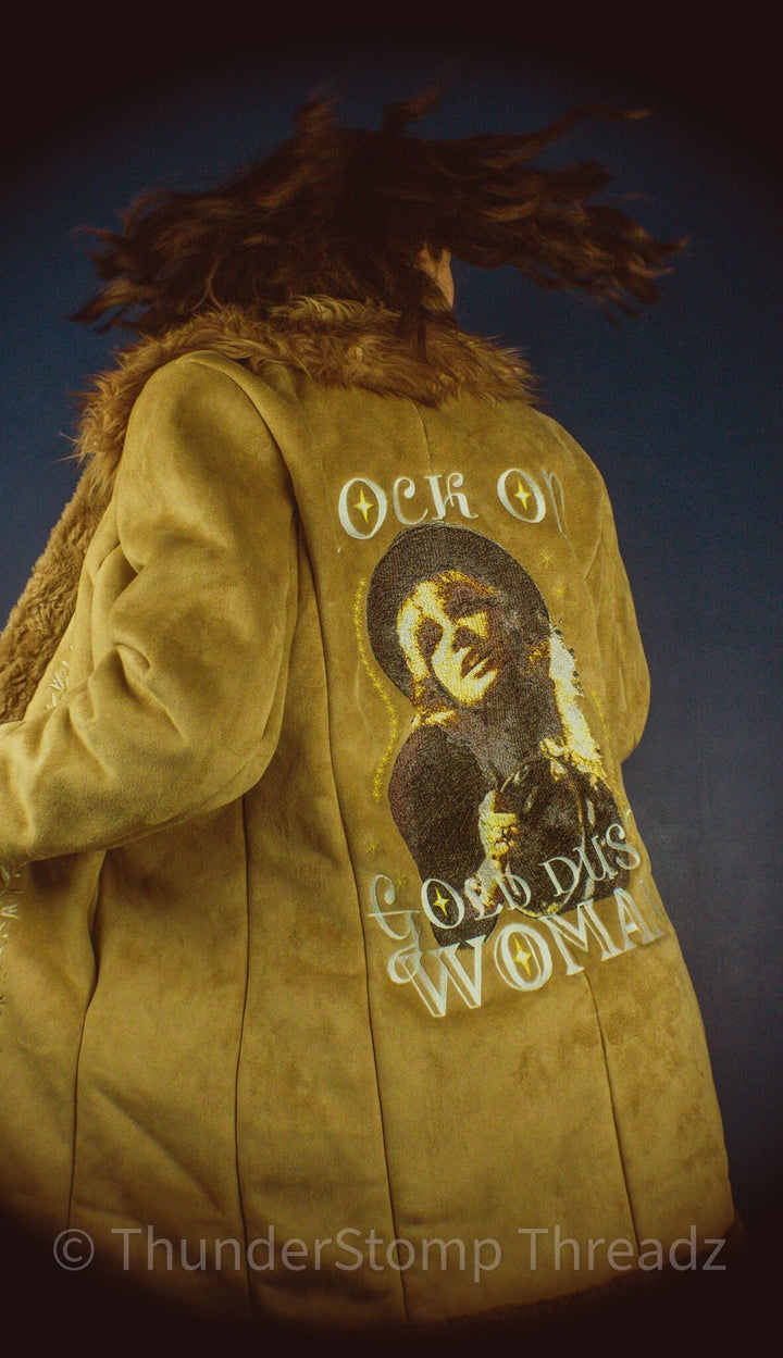 Jackets Gold Dust Woman Custom - ThunderStomp Threadz