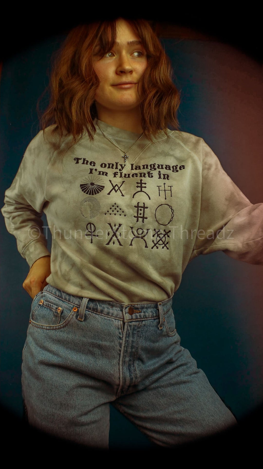 Sweatshirt GVF-Fluent Tie-Dye Sweatshirt - ThunderStomp Threadz