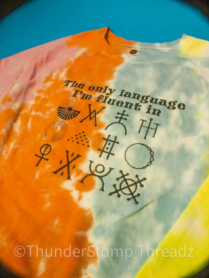 Sweatshirt GVF-Fluent Tie-Dye Sweatshirt - ThunderStomp Threadz