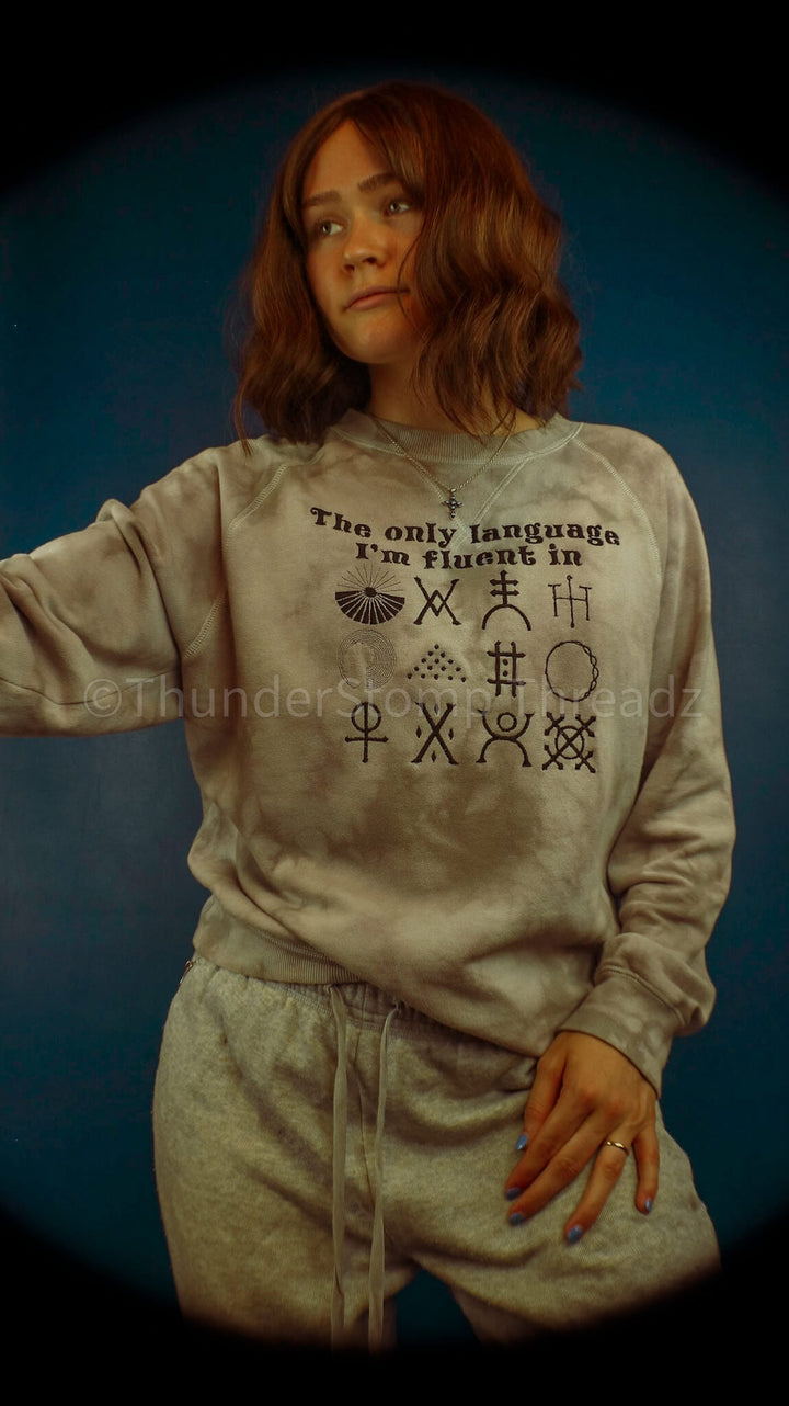 Sweatshirt GVF-Fluent Tie-Dye Sweatshirt - ThunderStomp Threadz