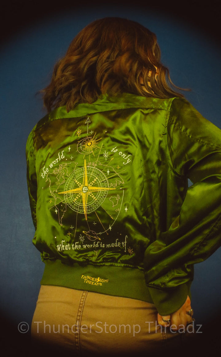 Jackets Heart's Compass Custom - ThunderStomp Threadz Jacket / Darkwash / Adult XS