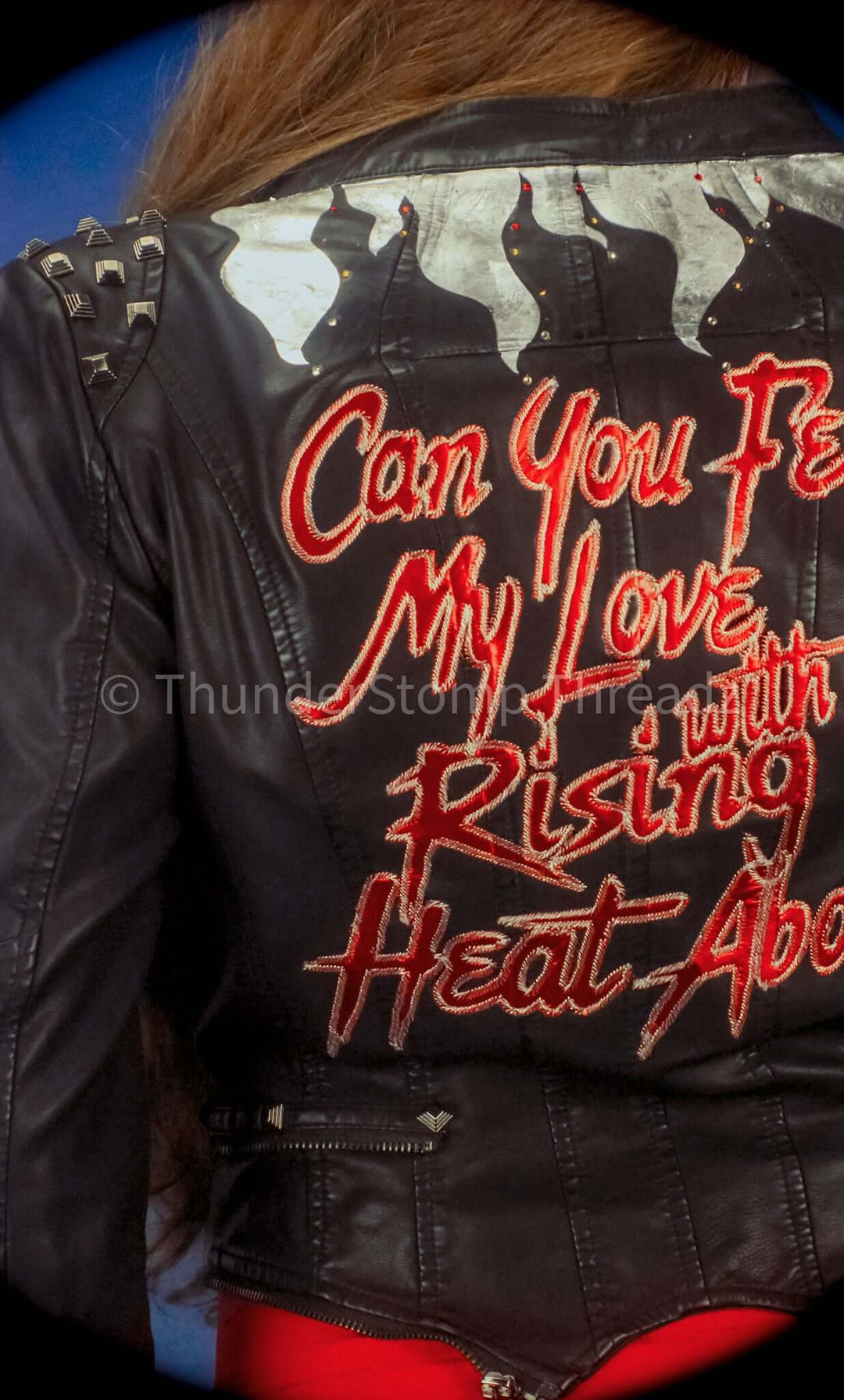 Jackets Heat Above Custom- Leather or Denim - ThunderStomp Threadz