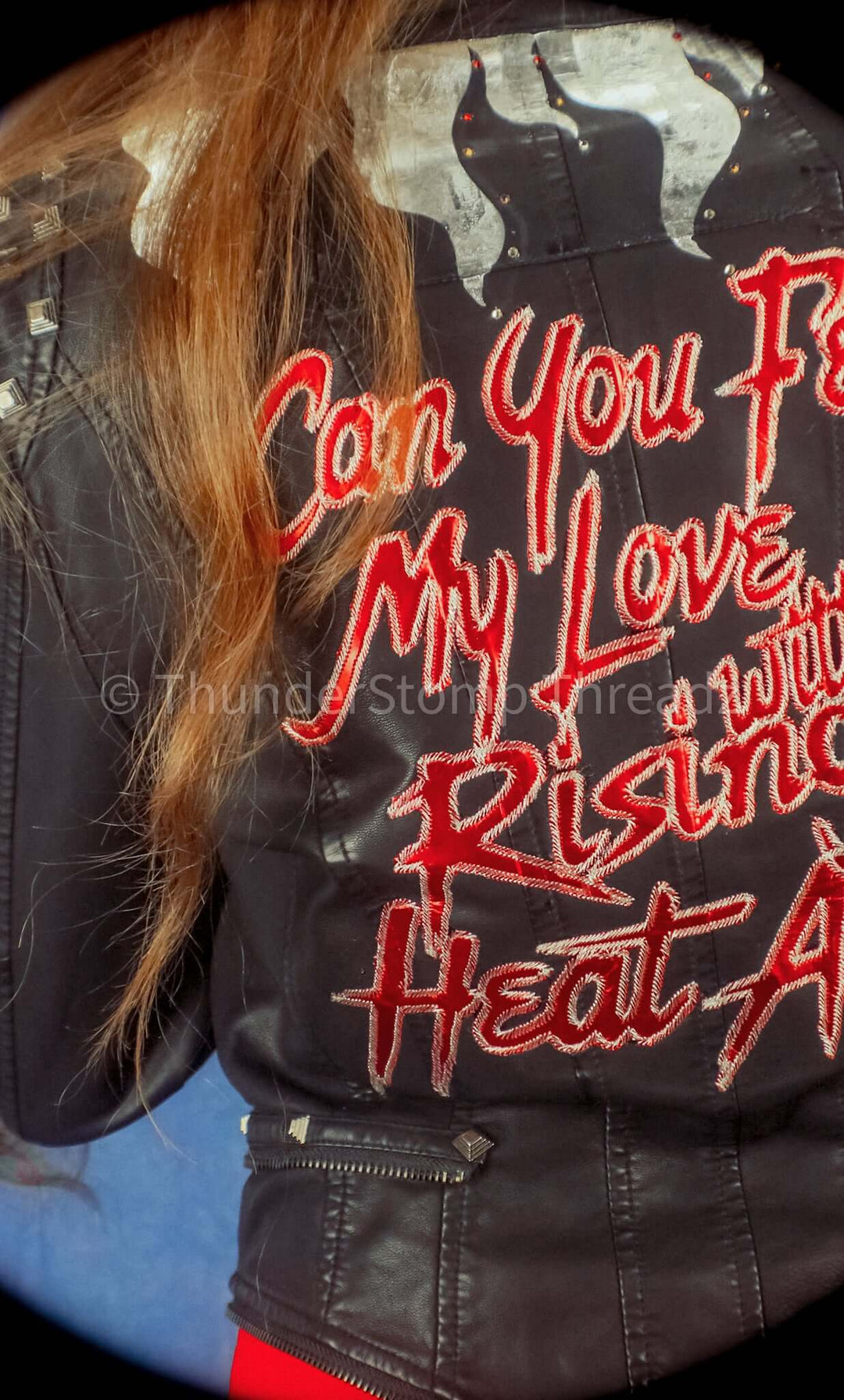 Jackets Heat Above Custom- Leather or Denim - ThunderStomp Threadz