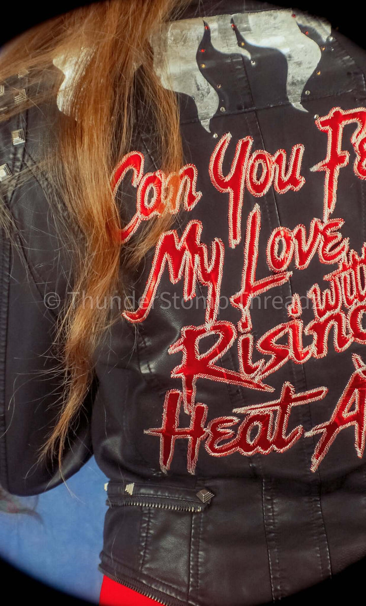 Jackets Heat Above Custom- Leather or Denim - ThunderStomp Threadz