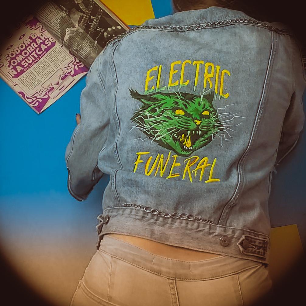Jackets Limited Edition Electric Funeral Custom- ONLY ONE - ThunderStomp Threadz