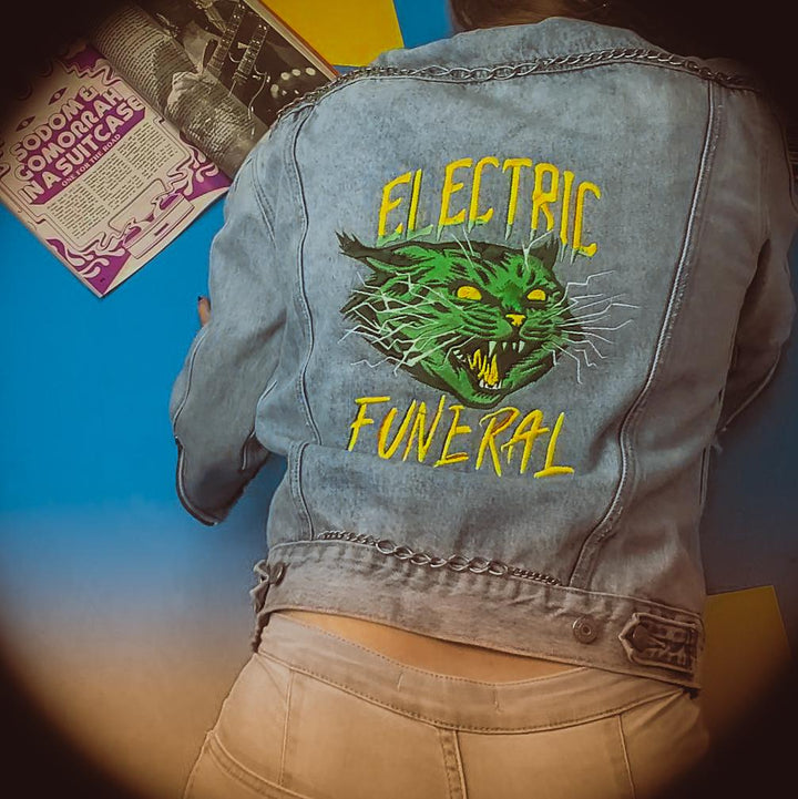 Jackets Limited Edition Electric Funeral Custom- ONLY ONE - ThunderStomp Threadz