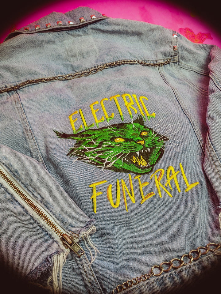 Jackets Limited Edition Electric Funeral Custom- ONLY ONE - ThunderStomp Threadz