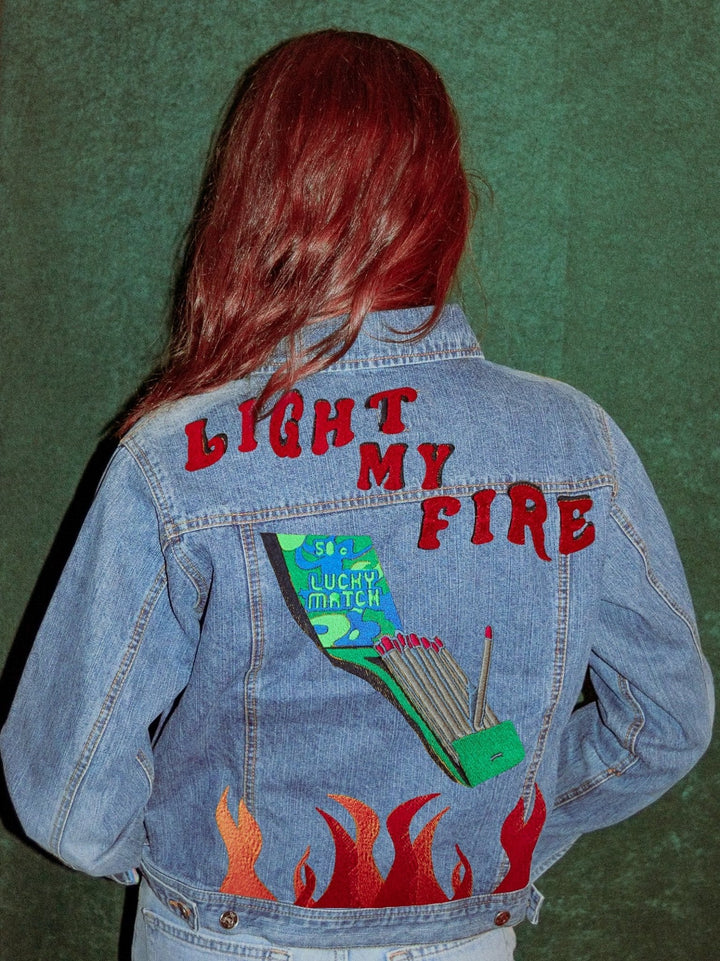 Jackets Lucky Match Custom- Doors Inspired - ThunderStomp Threadz