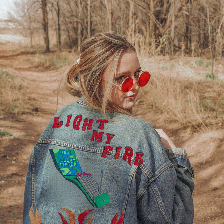 Jackets Lucky Match Custom- Doors Inspired - ThunderStomp Threadz