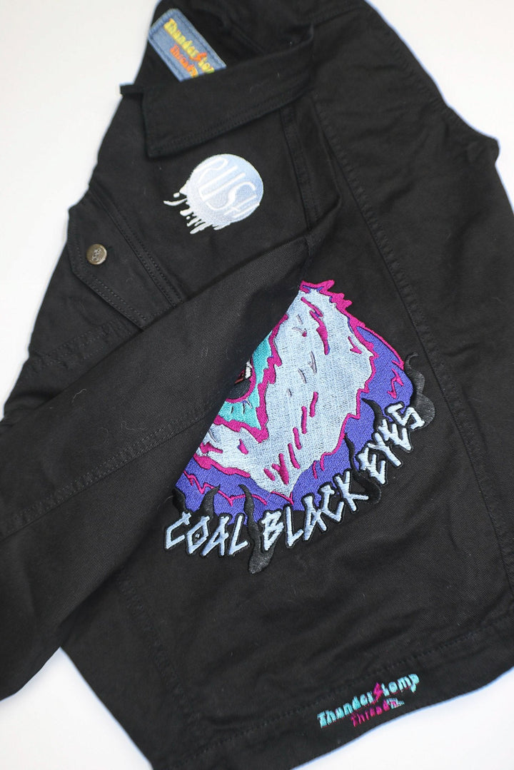 Jackets Nemesis Custom- Rush Inspired - ThunderStomp Threadz Blackwash / Longsleeve / Adult XS