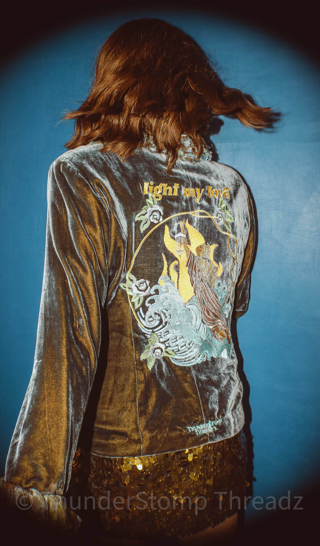 Silk & Velvet Light My Love Custom Outfit- ONLY ONE - Sets ThunderStomp Threadz