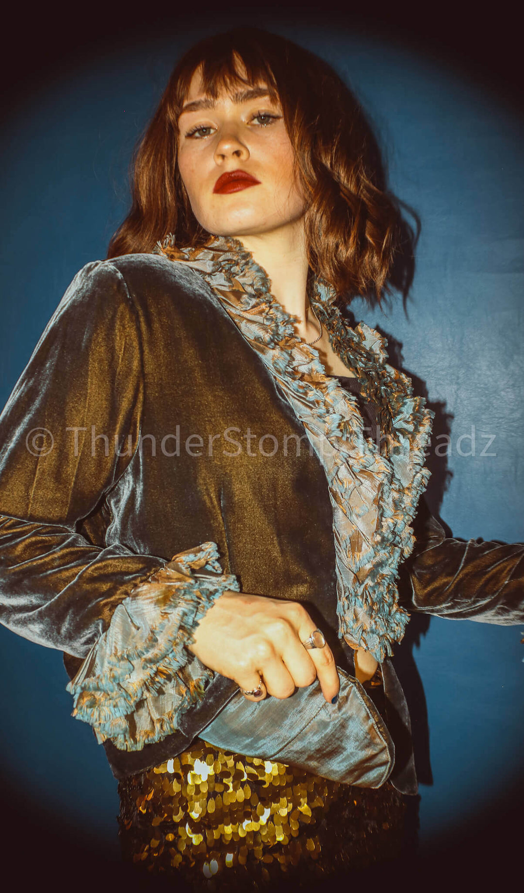 Silk & Velvet Light My Love Custom Outfit- ONLY ONE - Sets ThunderStomp Threadz