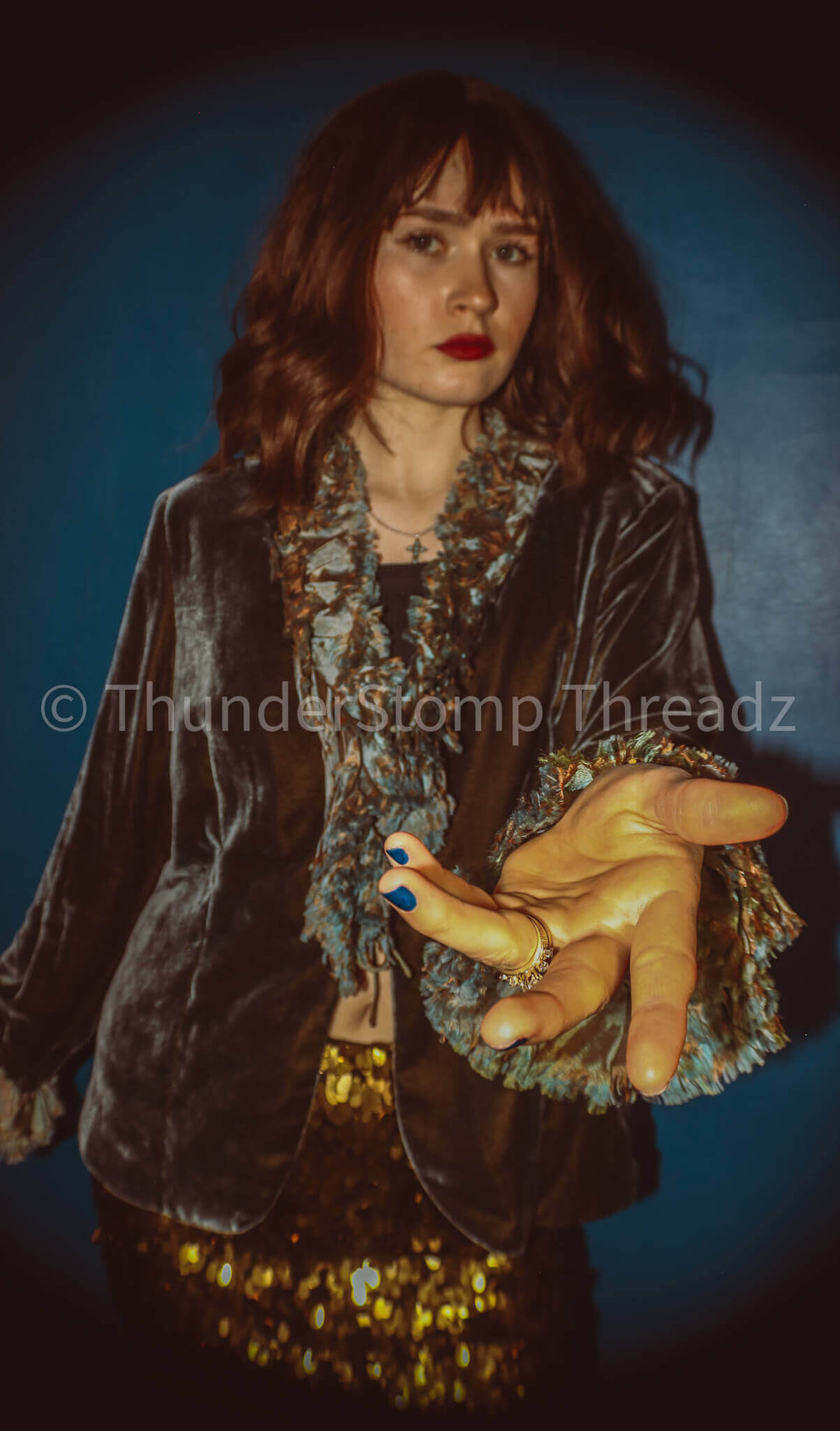 Silk & Velvet Light My Love Custom Outfit- ONLY ONE - Sets ThunderStomp Threadz