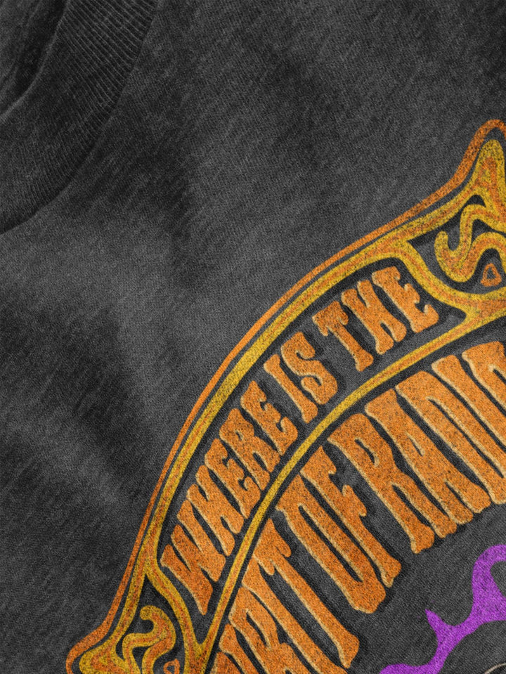 Custom Tee Spirit of Radio Tee - ThunderStomp Threadz Black Heather / XS