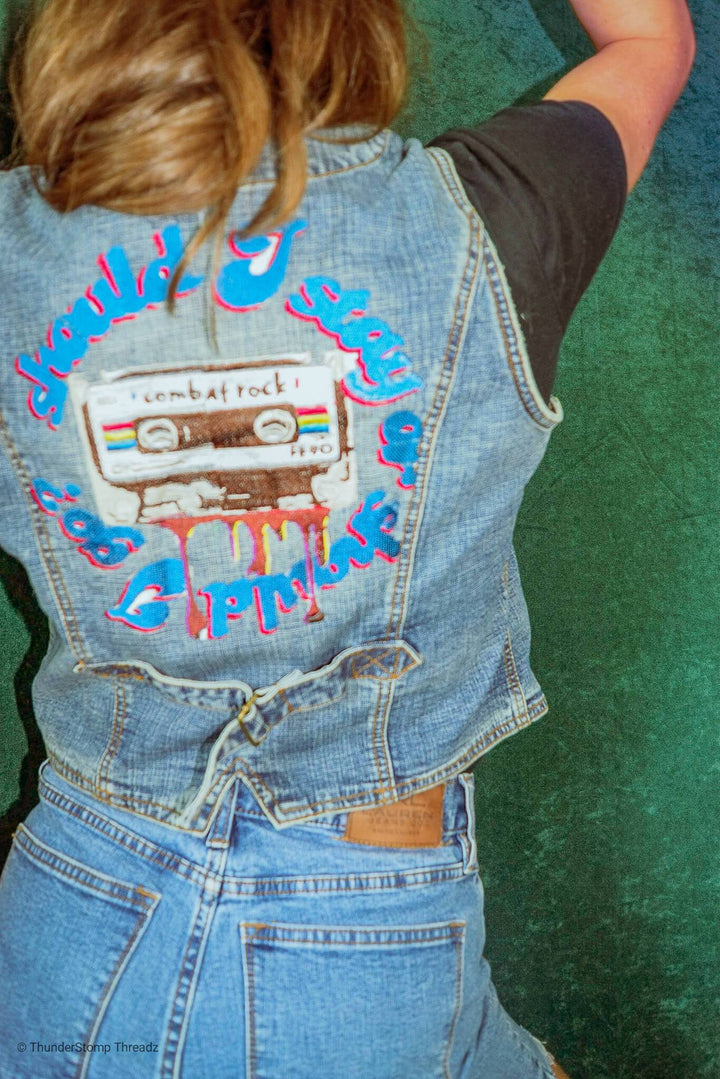 Jackets Strange Combat Custom- The Clash - ThunderStomp Threadz