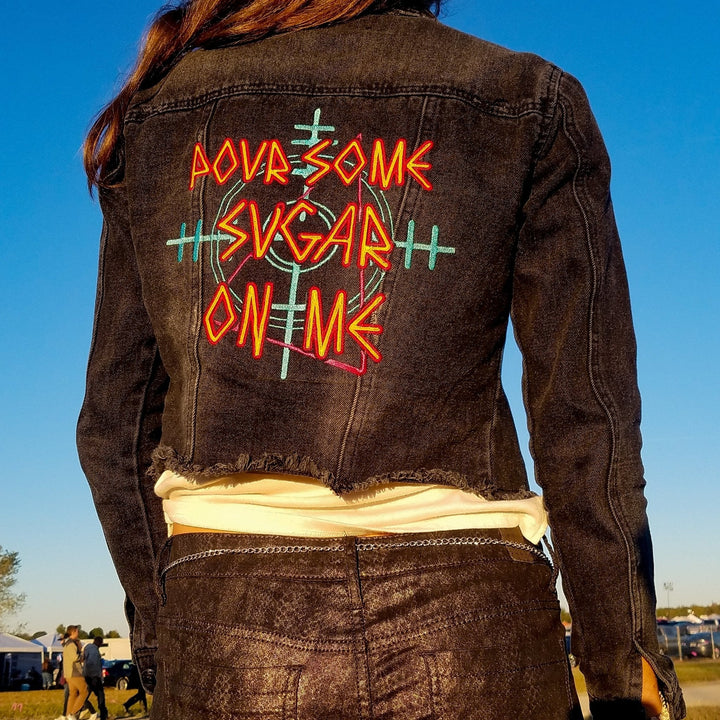 Jackets Sugar Custom- Def Leppard Inspired - ThunderStomp Threadz