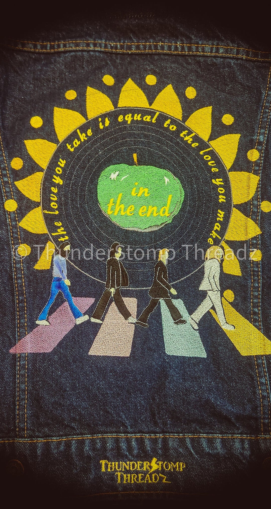 The End Custom- Beatles Inspired - Jackets ThunderStomp Threadz