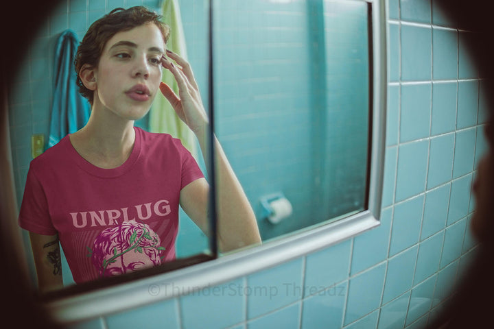 Custom Tee Unplug from the Source Unisex Tee - ThunderStomp Threadz