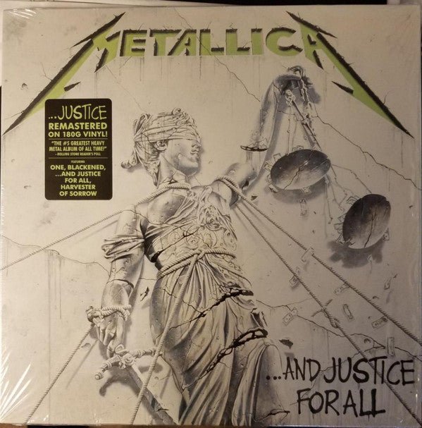 ...And Justice For All | Mint (M) - Vinyl ThunderStomp Threadz