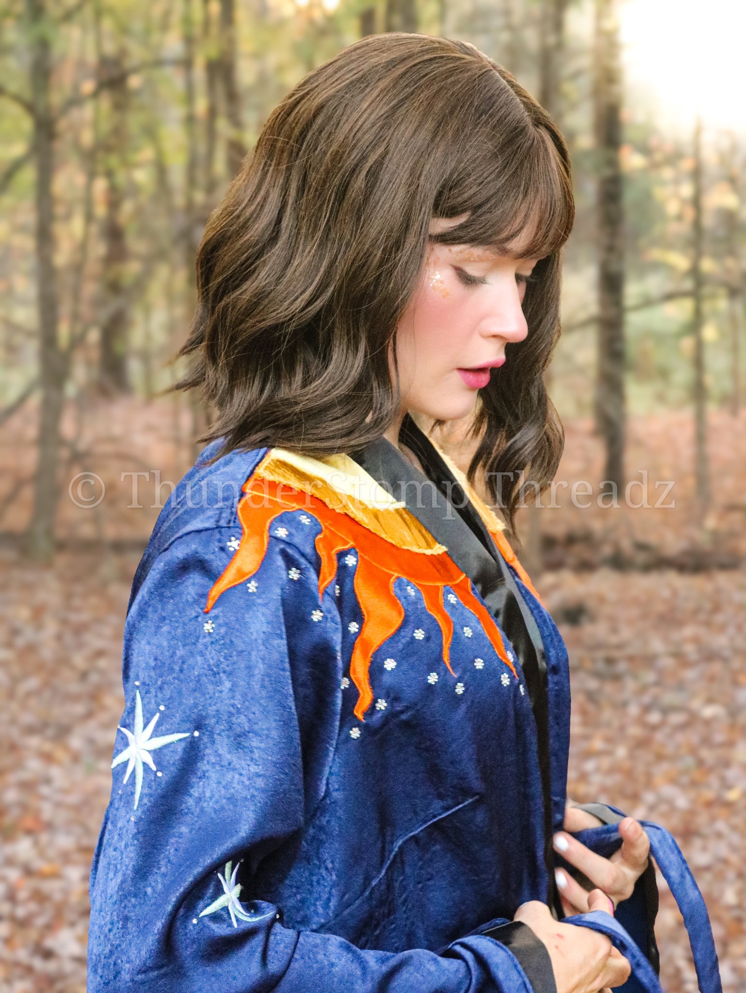 エルンスト【Le Kimono】 Custom Embroidered GVF Kimono | Red Rocks Inspired Outfit