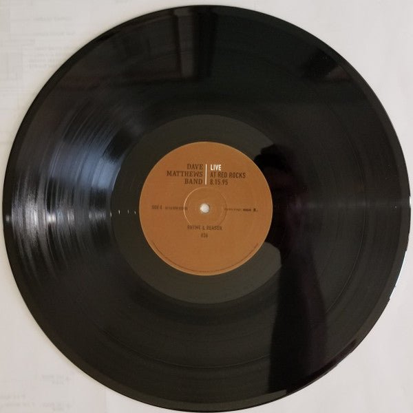 Dave Matthews Band Live At Red Rocks 8.15.95 Bama Rags Records, RCA, Legacy 4xLP, Album, RM, Bla Mint (M) Mint (M) - Vinyl ThunderStomp Threadz