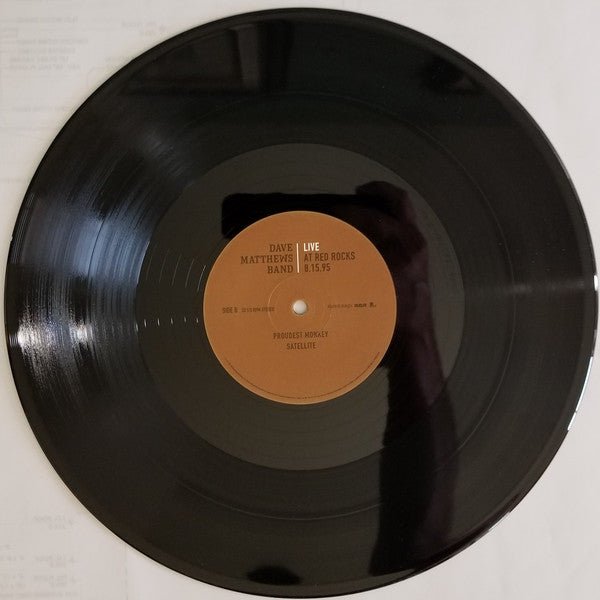 Dave Matthews Band Live At Red Rocks 8.15.95 Bama Rags Records, RCA, Legacy 4xLP, Album, RM, Bla Mint (M) Mint (M) - Vinyl ThunderStomp Threadz