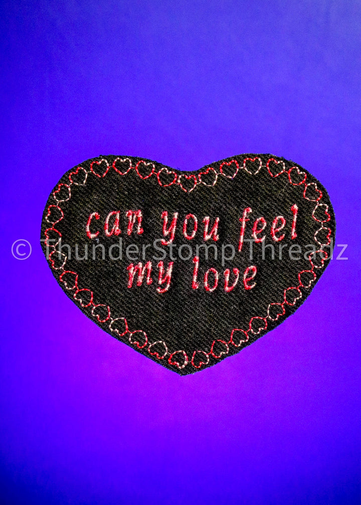 Feel My Love GVF Patch - Patches ThunderStomp Threadz