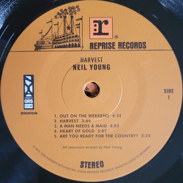 Harvest (VINYL) | Mint (M) - Vinyl ThunderStomp Threadz