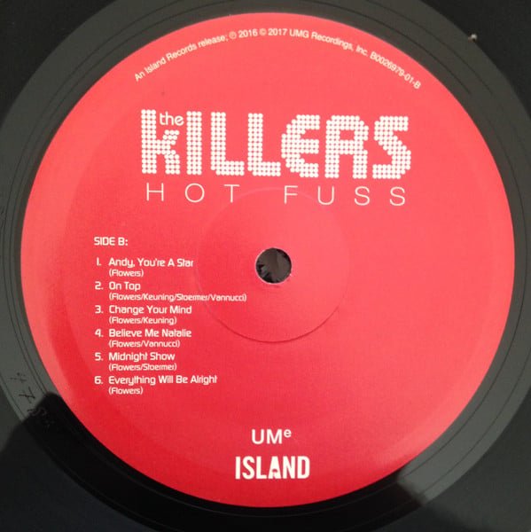 Hot Fuss (VINYL) | Mint (M) - Vinyl ThunderStomp Threadz