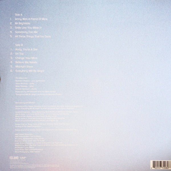 Hot Fuss (VINYL) | Mint (M) - Vinyl ThunderStomp Threadz