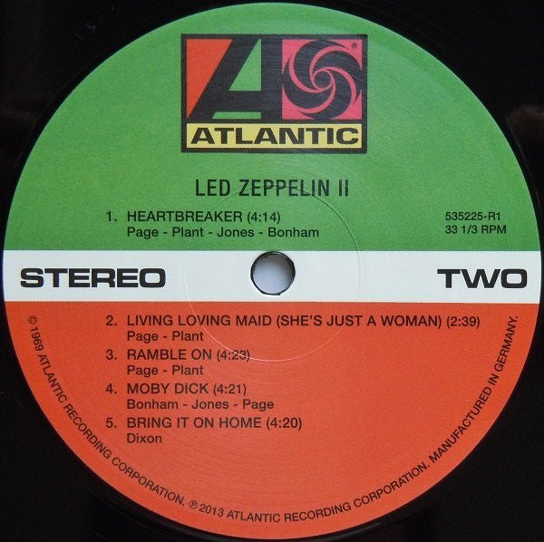 Led Zeppelin II | Mint (M) Mint (M) - Vinyl ThunderStomp Threadz