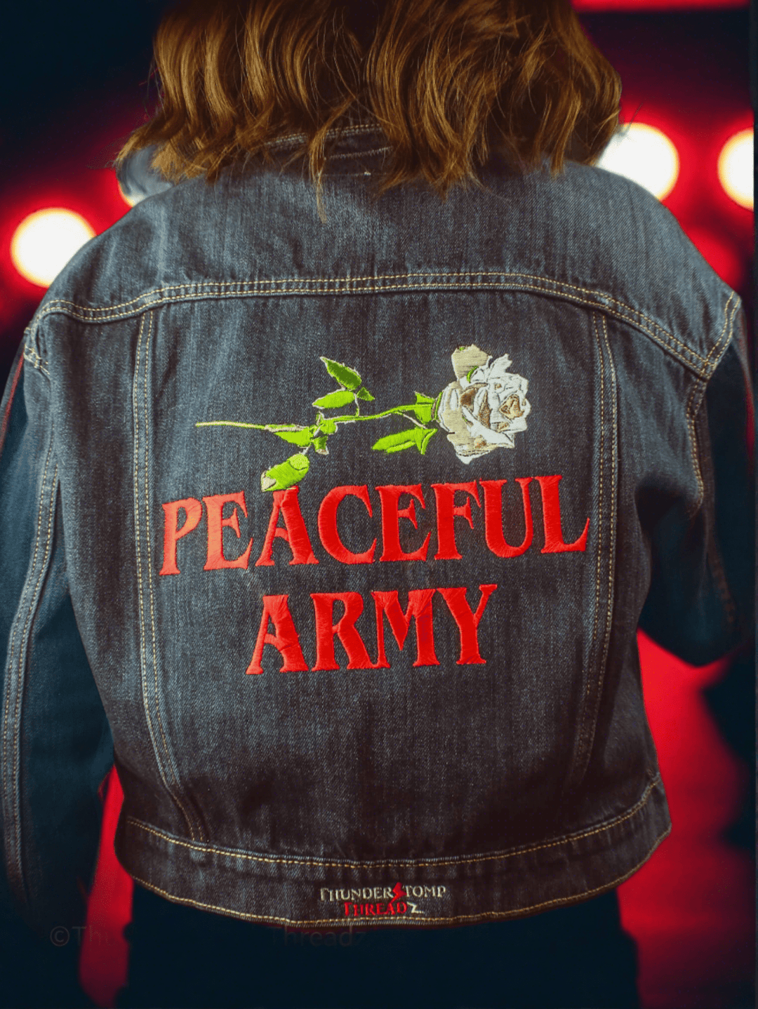 Peaceful Army Custom - Jackets ThunderStomp Threadz