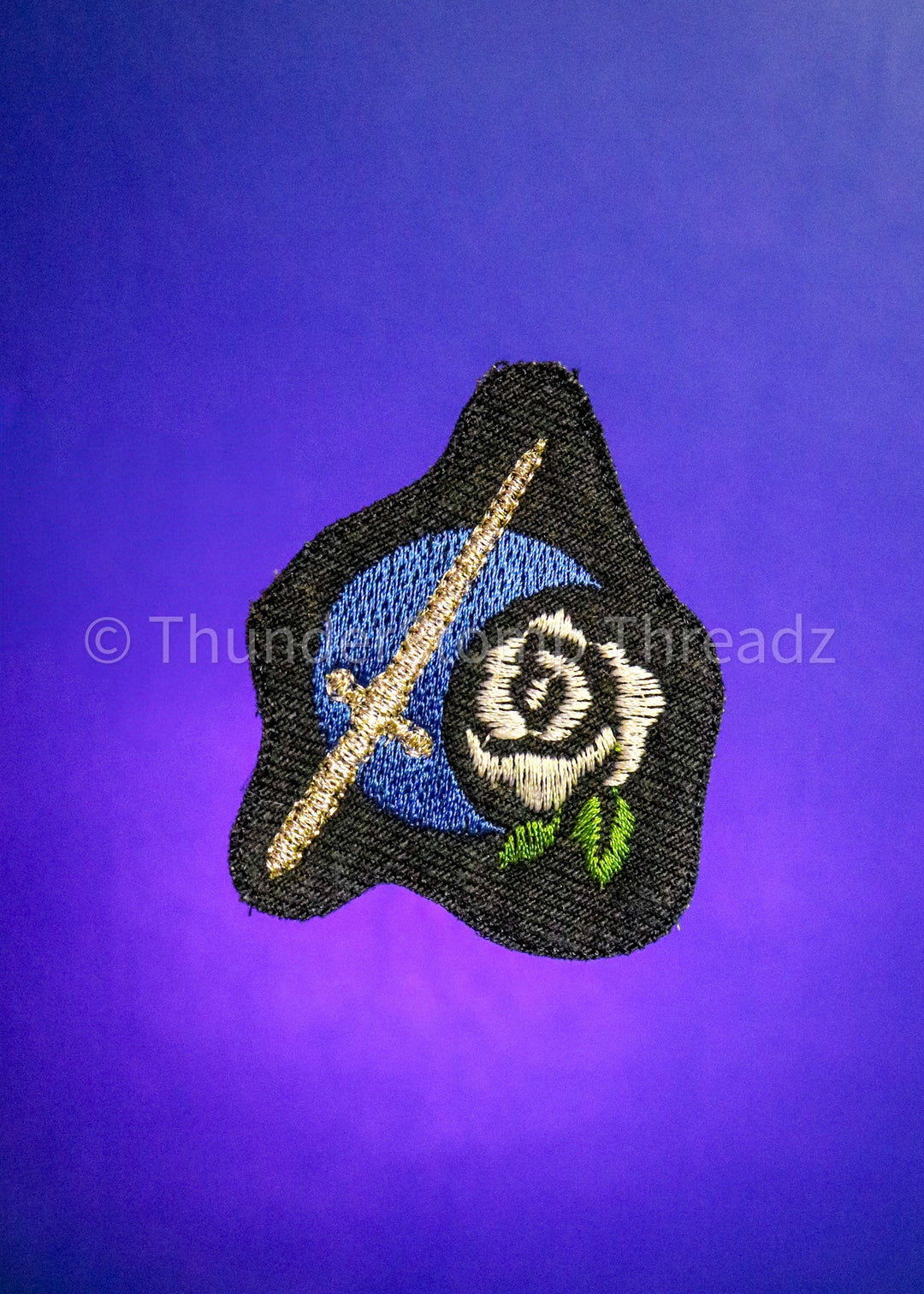 Rose Battle Patch - Patches ThunderStomp Threadz