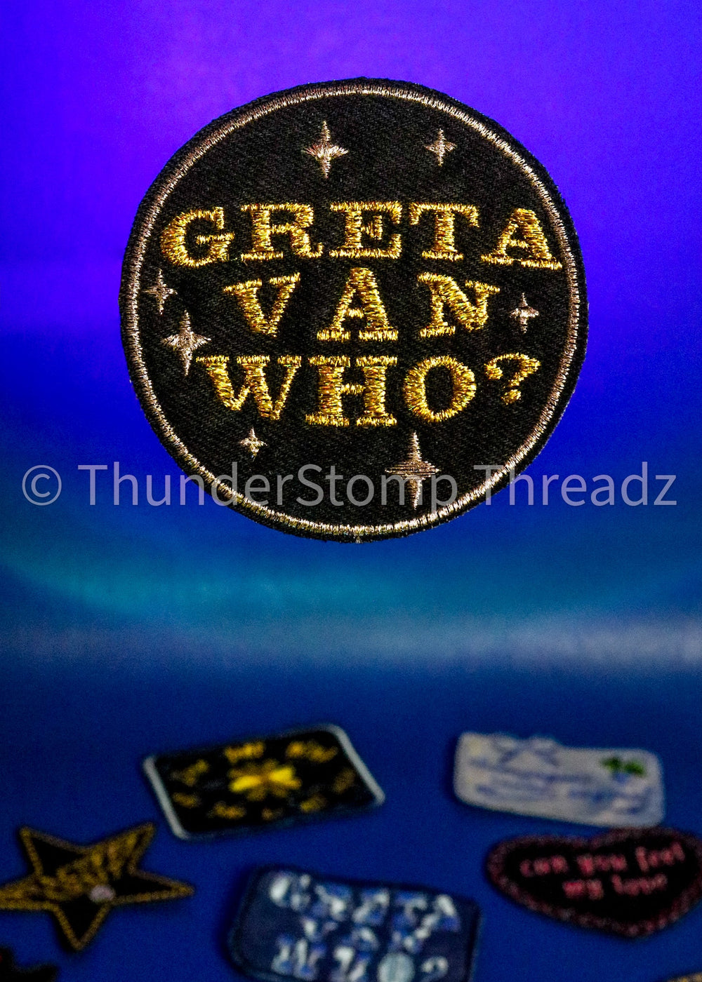 Shiny Greta Van Who Patch - Patches ThunderStomp Threadz