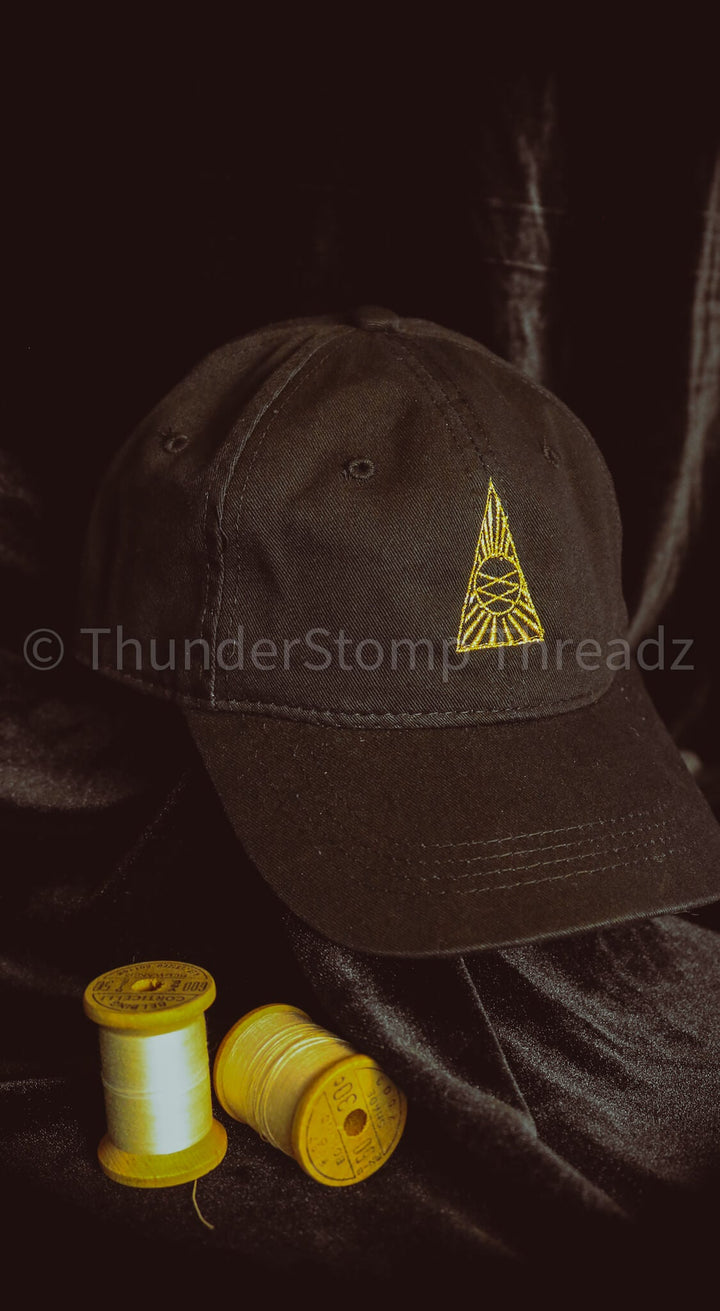 Hats Garden's Gate Embroidered Dad Hats - ThunderStomp Threadz Mystic Way / Just like photo